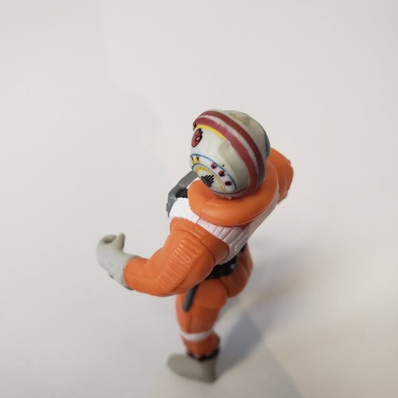 Vintage Star Wars Luke Skywalker X-Wing Pilot Action Figure Orange Jumpsuit 95 - Picture 6 of 9